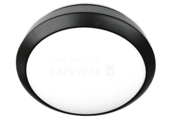 FL51067 Sicherheitsbeleuchtung schwarz Flurleuchte