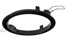 Einbaurahmen Starlet Round schwarz