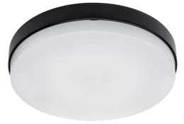 Evodisc Pro schwarz 3CCT 720/1080/1350 lm mit Notstromakku, 150 lm, Sensor und Dimm-/Tageslichtfunktion
