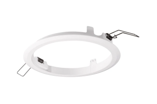 Einbaurahmen Starlet Round weiß